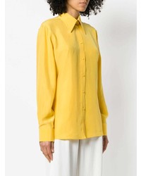Camicia elegante gialla di Ports 1961