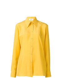 Camicia elegante gialla di Ports 1961