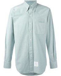 Camicia elegante grigia di Thom Browne