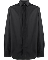 Camicia elegante grigio scuro di Ermenegildo Zegna