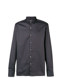 Camicia elegante grigio scuro di Lanvin
