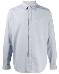 Camicia elegante in chambray azzurra di Closed