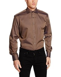 Camicia elegante marrone di Eterna Mode GmbH
