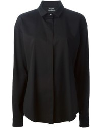 Camicia elegante nera di Anthony Vaccarello