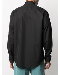 Camicia elegante nera di Jil Sander