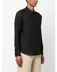 Camicia elegante nera di A.P.C.
