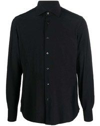 Camicia elegante nera di Corneliani