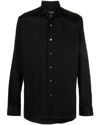 Camicia elegante nera di Corneliani
