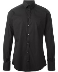 Camicia elegante nera di Dolce & Gabbana