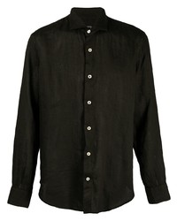 Camicia elegante nera di Eleventy