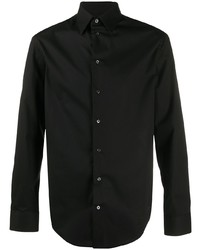 Camicia elegante nera di Emporio Armani