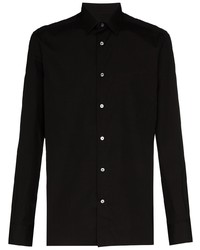 Camicia elegante nera di Ermenegildo Zegna