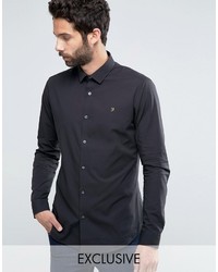 Camicia elegante nera di Farah