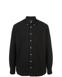 Camicia elegante nera di Gitman Vintage