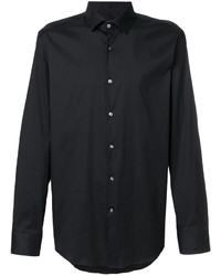 Camicia elegante nera di Hugo Boss
