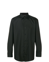 Camicia elegante nera di Issey Miyake