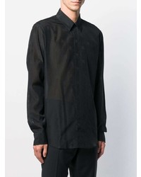 Camicia elegante nera di Fendi