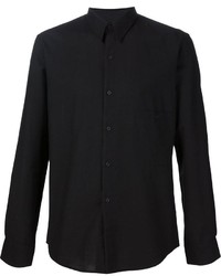 Camicia elegante nera di Lemaire