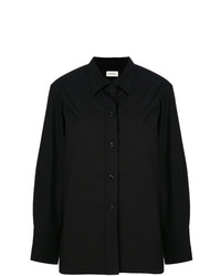 Camicia elegante nera di Lemaire