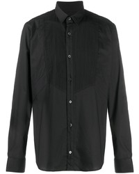 Camicia elegante nera di Les Hommes