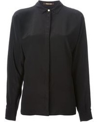 Camicia elegante nera di Roberto Cavalli