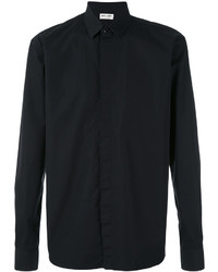 Camicia elegante nera di Saint Laurent