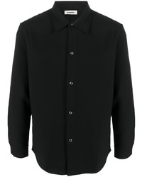 Camicia elegante nera di Sandro