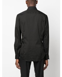 Camicia elegante nera di Giorgio Armani