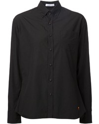 Camicia elegante nera di Tomas Maier