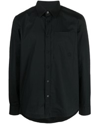 Camicia elegante nera di Trussardi