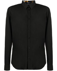 Camicia elegante nera di Versace