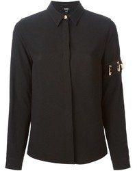Camicia elegante nera di Versus