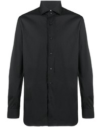 Camicia elegante nera di Xacus
