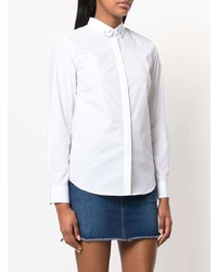 Camicia elegante ricamata bianca di Maison Labiche