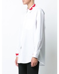 Camicia elegante ricamata bianca di Simone Rocha
