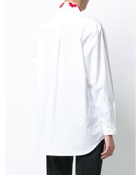Camicia elegante ricamata bianca di Simone Rocha