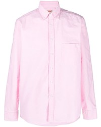 Camicia elegante rosa di Baracuta