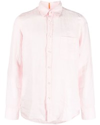 Camicia elegante rosa di BOSS