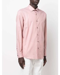 Camicia elegante rosa di Ermenegildo Zegna
