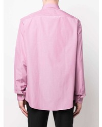 Camicia elegante rosa di Salvatore Ferragamo