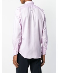 Camicia elegante rosa di Canali