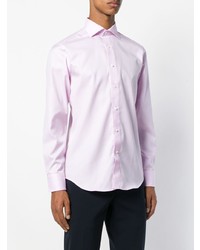 Camicia elegante rosa di Canali