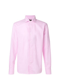 Camicia elegante rosa di Corneliani