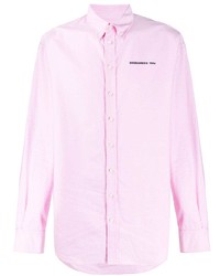 Camicia elegante rosa di DSQUARED2