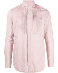 Camicia elegante rosa di Lardini
