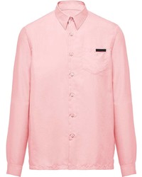 Camicia elegante rosa di Prada