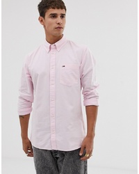 Camicia elegante rosa di Tommy Jeans