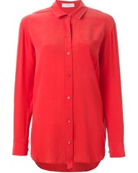 Camicia elegante rossa