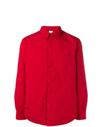 Camicia elegante rossa di Aspesi