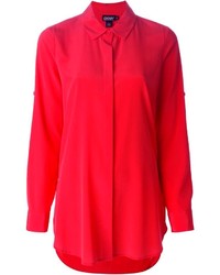 Camicia elegante rossa di DKNY